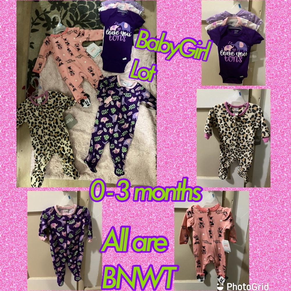 Brand New HUGE BUNDLE. BabyGirls 0/3 months !!!!